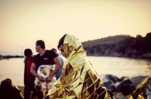 Πρόσφυγες στη Συκαμιά Λέσβου