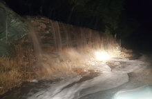 Προβλήματα από την καταιγίδα στην Άνδρο