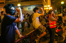 Διαδηλωτές στο Χονγκ Κονγκ