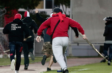 Οπαδοί του Ολυμπιακού 