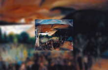 Σπύρος Βασιλείου: «Φεστιβάλ στο Ζάππειο», 1930, 46χ55 cm