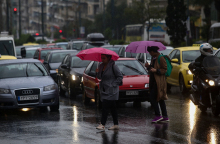 Βροχή στην Αθήνα 