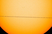 Η διάβαση του Ερμή από τον Ήλιο