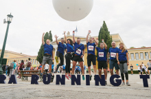 Το κύμα εμψύχωσης του Φυσικού Μεταλλικού Νερού ΑΥΡΑ «έσπασε τον τοίχο» στον 37ο Αυθεντικό Μαραθώνιο της Αθήνας