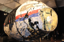 Φωτογραφία του μοιραίου Μπόινγκ των Μαλαισιανών Αερογραμμών