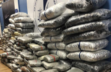 Κατασχέθηκαν 560 κιλά ακατέργαστης κάνναβης