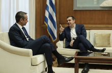 Κυριάκος Μητσοτάκης, Αλέξης Τσίπρας