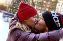 Ο Ντέιβιντ Μπέκαμ με την κόρη του Χάρπερ 