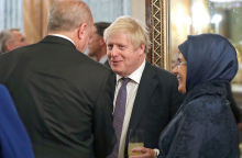 Μπόρις Τζόνσον, Ρετζέπ Ταγίπ Ερντογάν 