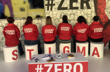 Γκράφιτι ενάντια στο στίγμα του ιού HIV