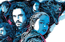 Game of Thrones / Illustration by Francesco Francavilla for EW