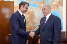 Κυριάκος Μητσοτάκης και Μπενιαμίν Νετανιάχου