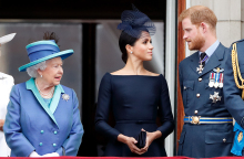 Βασίλισσα Ελισάβετ, Μέγκαν Μαρκλ, Πρίγκιπας Χάρι