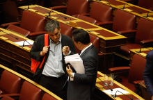 Ευκλείδης Τσακαλώτος, Άδωνις Γεωργιάδης 