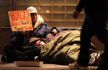 Άστεγος στον Καναδά