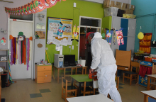 Προληπτικές απολυμάνσεις στα σχολεία