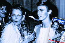 Η Μελίνα και ο Μπόουι στο εξώφυλλο της ATHENS VOICE