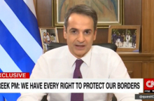 Ο Μητσοτάκης στο CNN για το μεταναστευτικό