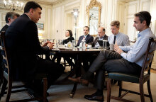 Κυβερνητική σύσκεψη υπό τον Μητσοτάκη για τον κορωνοϊό