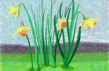 Το έργο "Do remember they can’t cancel the spring" του Ντέιβιντ ΧόκνεΪ