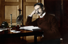 Ο συγγραφέας Τόμας Μαν σε νεαρή ηλικία 