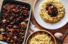 Μοσχαράκι bourguignon