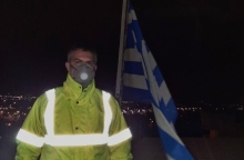 Μιχάλης Παΐδας,καθαριστής του δήμου Αγίας Παρασκευής