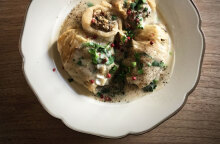 Λαχανοντολμάδες με λάχανο τουρσί