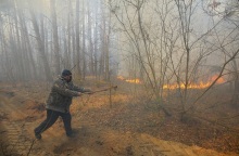 Πυρκαγιά στο Τσέρνομπιλ