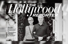 Η Τζέιμι Λι Κέρτις και ο Κρίστοφερ Γκεστ φωτογραφίζονται για το περιοδικό Hollywood Reporter