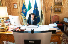 Ο πρωθυπουργός της Ιταλίας Τζουζέπε Κόντε