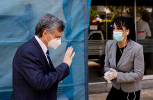 Ο Σωτήρης Τσιόδρας στην κλίνικη «Ταξιάρχαι» στο Περιστέρι 