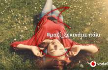 Vodafone #μαζί_ξεκινάμε πάλι: 20GB και 1000' ομιλίας προς όλους