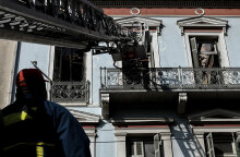 Φωτιά στη Σταδίου