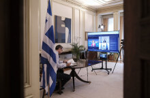 Να κηρυχθεί παγκόσμιο δημόσιο αγαθό το εμβόλιο για τον κορωνοϊό, το μήνυμα Μητσοτάκη στη διάσκεψη δωρητών του Π.Ο.Υ