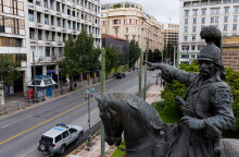 Η Αθήνα τις ημέρες της καραντίνας 