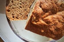 Ψωμί με αλεύρι ολικής άλεσης και κύμινο από τον Δημήτρη Ξανθούλη