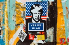 Mural για τον Ντόναλντ Τραμπ 