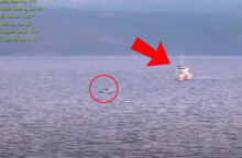 Με τη συνοδεία τουρκικών ακταιωρών οι βάρκες των μεταναστών ανοικτά της Λέσβου