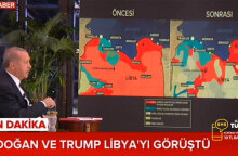 Προκλητικό σόου Ερντογάν με χάρτες 