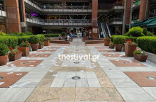 Τρικάκια σε εμπορικό κέντρο πέταξαν αντιεξουσιαστές στη Θεσσαλονίκη