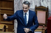 Ο πρωθυπουργός της Ελλάδας Κυριάκος Μητσοτάκης