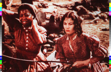 Σκηνή από την ταινία «Όσα παίρνει ο άνεμος»