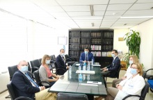 Ο υπουργός Υγείας, Βασίλης Κικίλιας στο Νοσοκομείο «Αγία Σοφία»