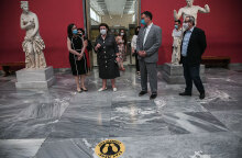 Στο Αρχαιολογικό Μουσείο η Λίνα Μενδώνη