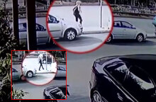 Επίθεση με βιτριόλι: Ξανθιά και χωρίς το παλτό η 35χρονη σε νέο βίντεο - ντοκουμέντο από τη λεωφόρο Συγγρού