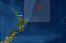 Ισχυρός σεισμός 7,3R βορειοανατολικά της Νέας Ζηλανδίας - Ο χάρτης με το επίκεντρο