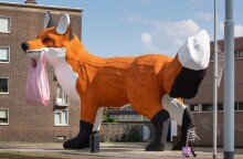 Αλεπού στο Ρότερνταμ