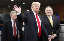 Ντόναλντ Τραμπ, Μάικ Πομπέο και Τζον Μπόλτον