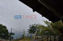 καταιγίδα στη Χαλκιδική